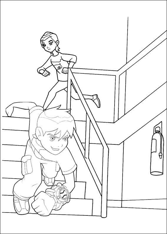Ben 10 beži