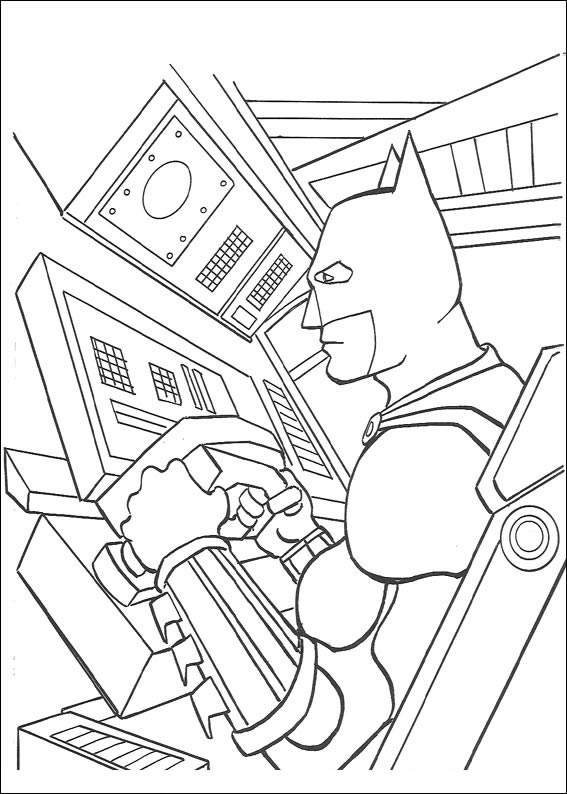Batman v batmobilu