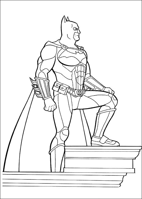 Batman na stopnicah