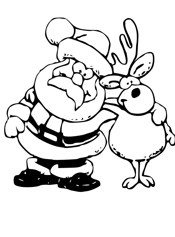 Božiček in jelenček Rudolf