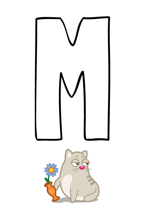 Črka M
