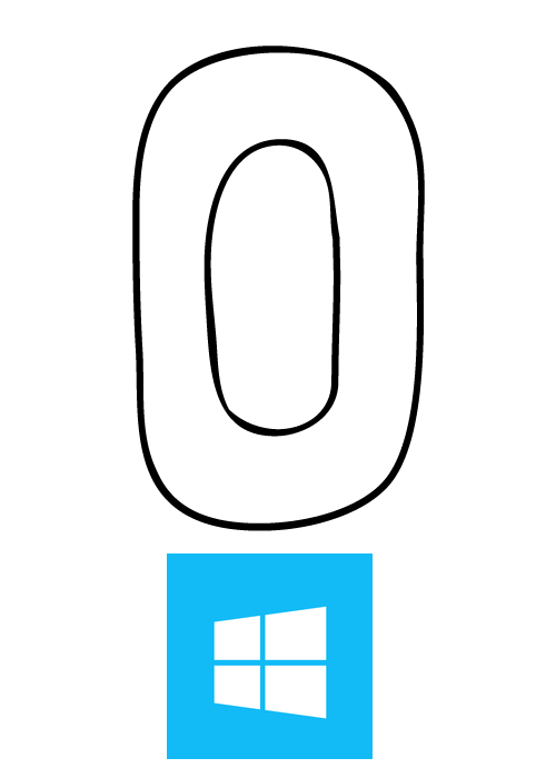Črka O