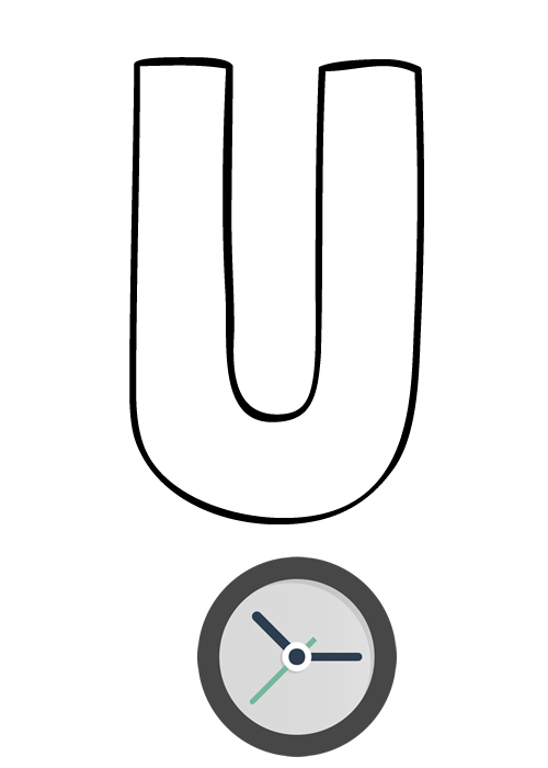 Črka U