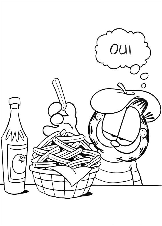 Garfield je pomfri
