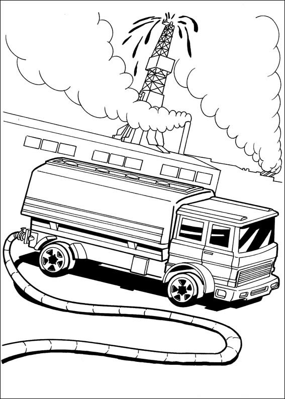 Hot Wheels gasilec
