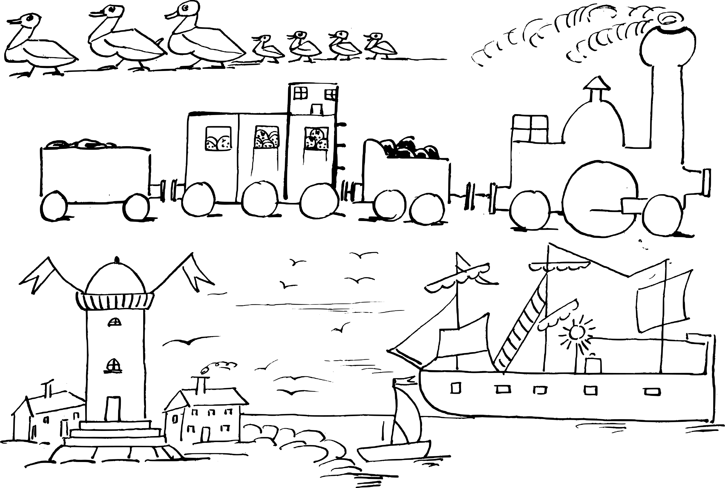 Pobarvanke šola 4