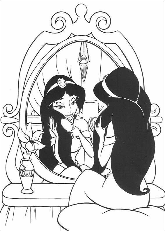 Princesa pred ogledalom