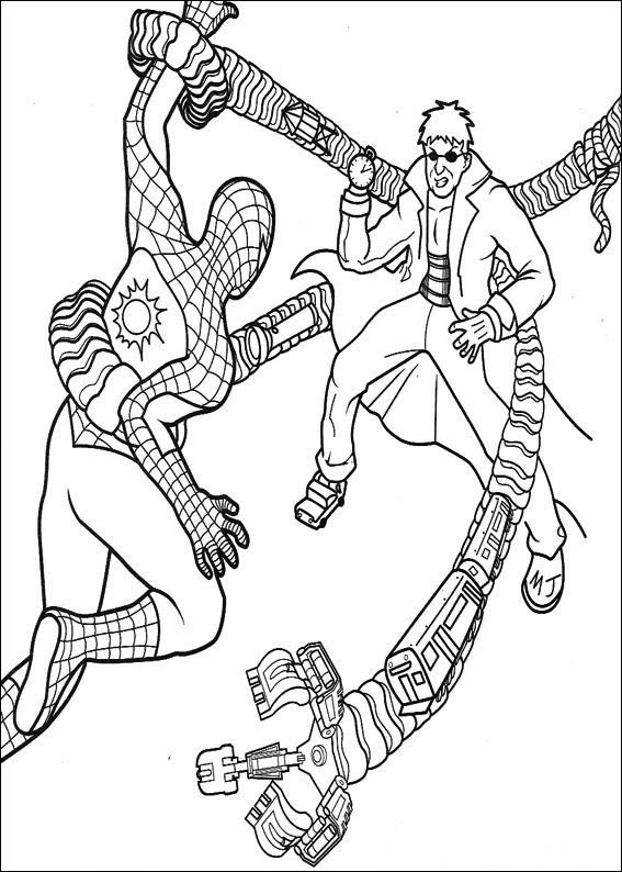 Spiderman v boju