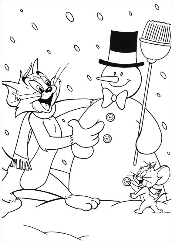 Pobarvanka Tom in Jerry