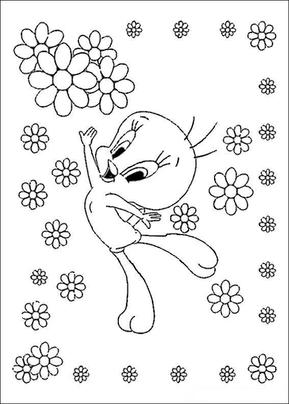 Tweety in cvetlice